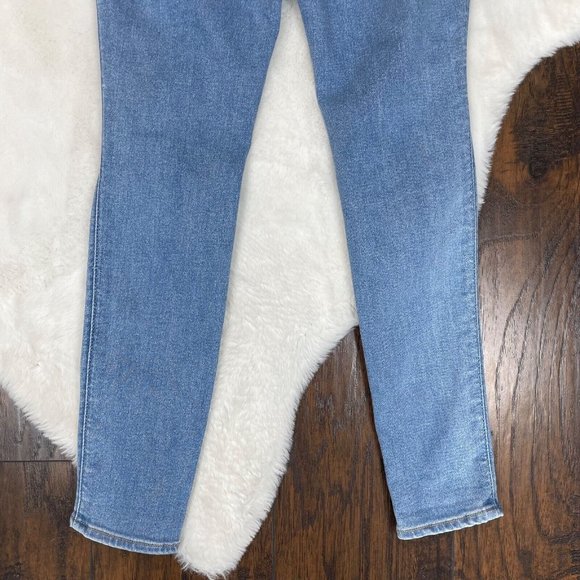 Old Navy Jeans 4 Rockstar Super Skinny High-Rise Light Wash Ripped Stretch Women - Picture 6 of 11